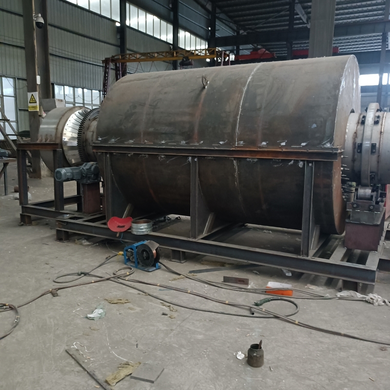 De OvenKoolstofstaal van de hoge snelheids Roterend Verbrandingsoven met 2 - 3rpm voor Industrieel Gebruik