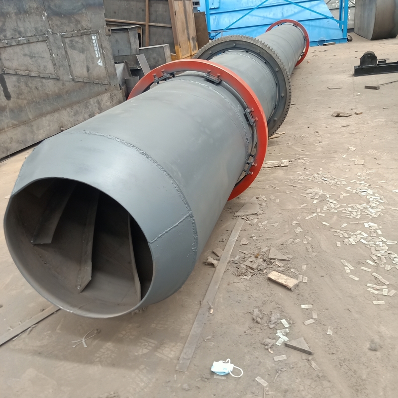ISO9001 houten Chip Rotary Dryer Production Line voor Afvalbiomassa Recyclingsinstallatie