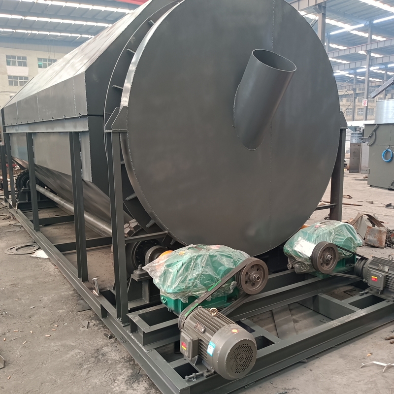 10-300 t/h Rotary Screen Carbon Steel High Throughput voor het scheiden van grove deeltjes