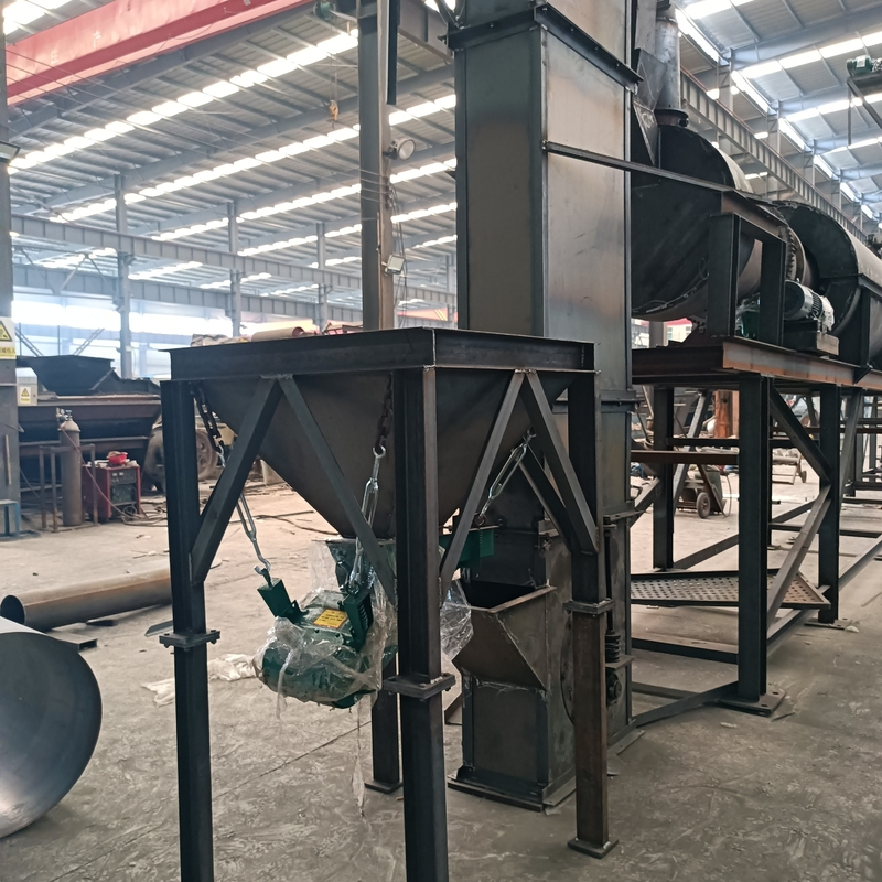 COKS-PRODUCTIELINE VAN BLAASTOORNEN 150 t/d-600 t/d