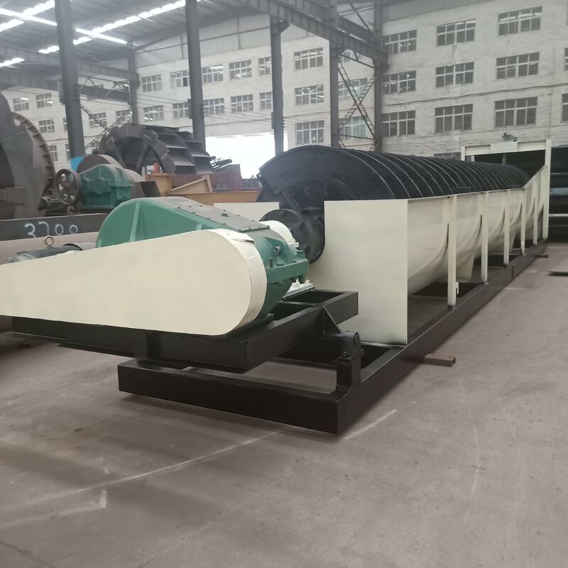 Spiral Sand Washing Machinery with 20-400 t/h Capacity 95%+ Cleaning Rate and Single or Double Spiral Options