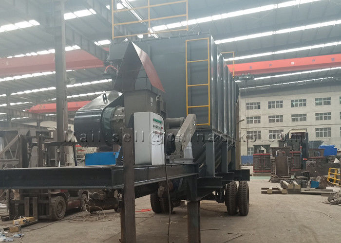 PLC 2450mm 300m2-Collector van het de Filter de Mobiele Stof van de Impulszak