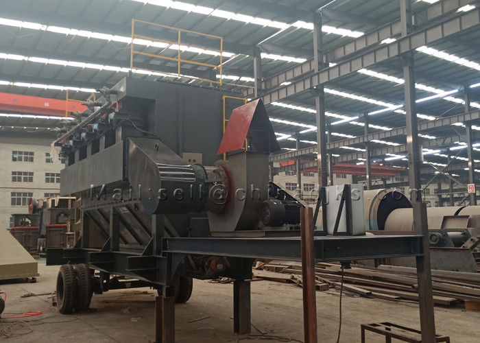 PLC 2450mm 300m2-Collector van het de Filter de Mobiele Stof van de Impulszak