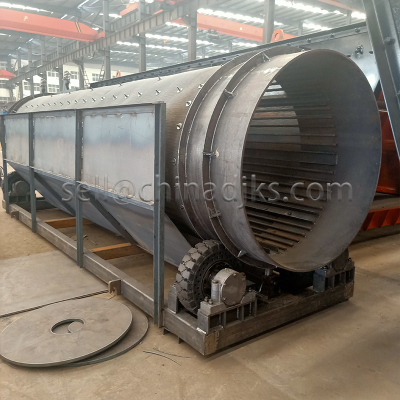 Van het Zeefjefor various materials van het roterende Trommelscherm de Roterende Gedreven Ingelaste Trommel Motor