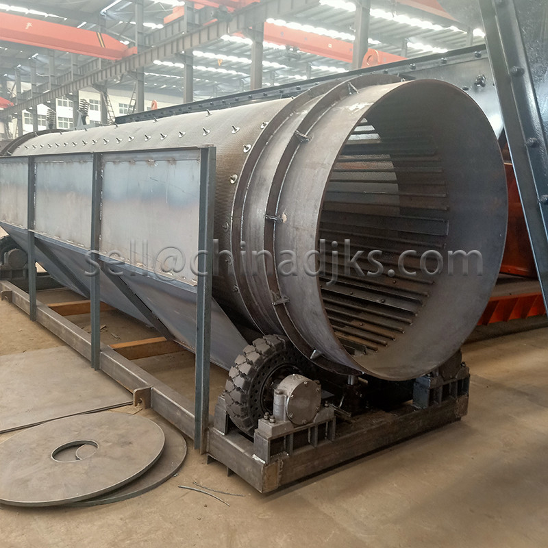 Van het Zeefjefor various materials van het roterende Trommelscherm de Roterende Gedreven Ingelaste Trommel Motor